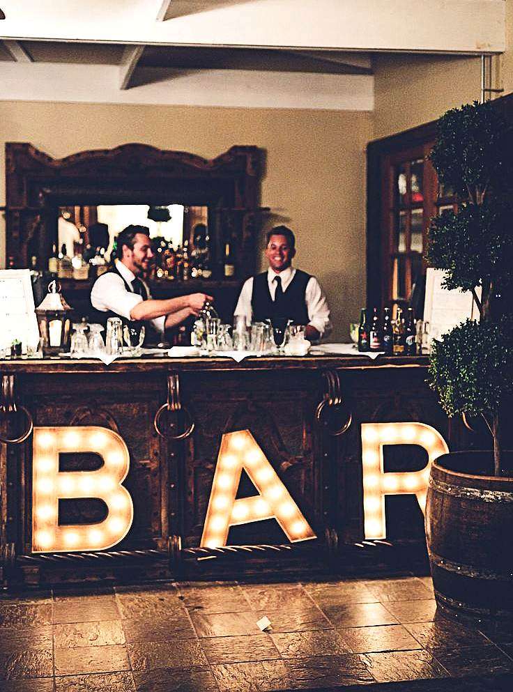 hire a cocktail bar at home